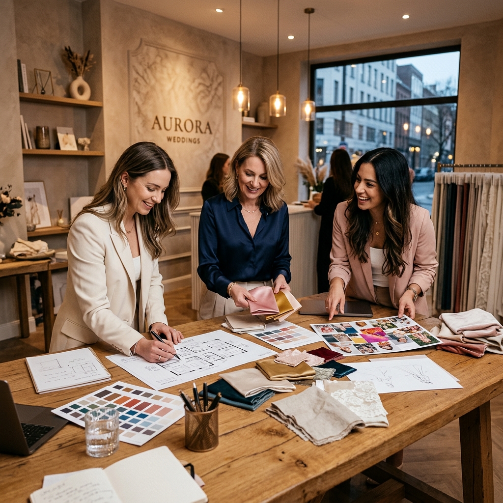 Luxury Wedding Team Meeting