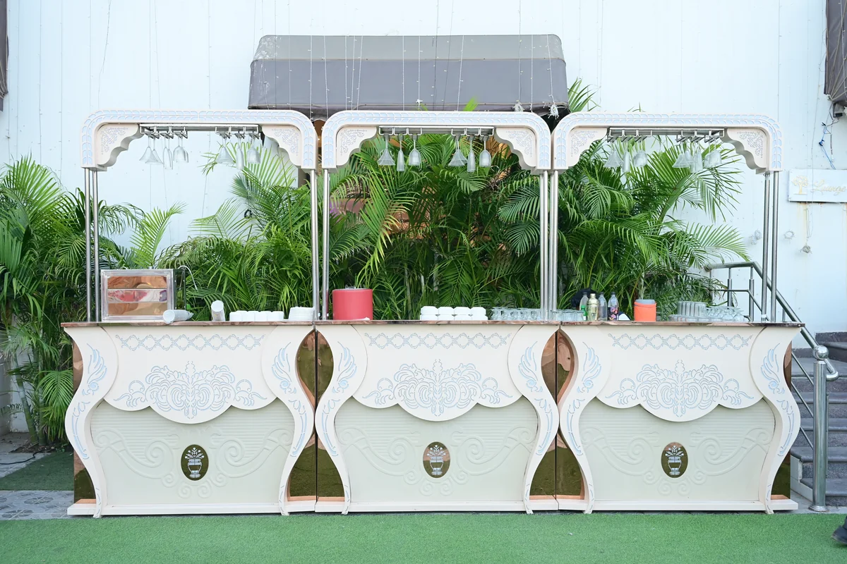 Live Interactive Culinary Counter Luxury Wedding Catering