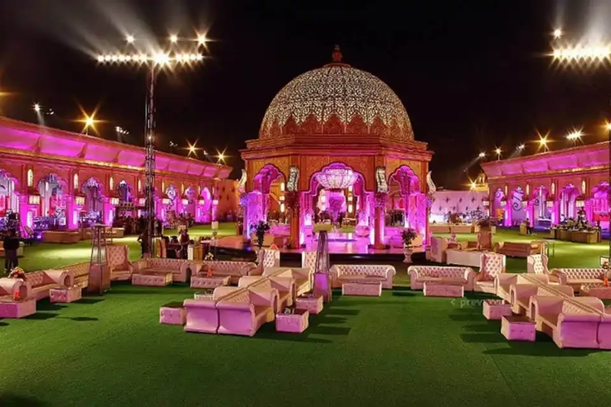 Luxury Poolside Destination Wedding Setup Goa