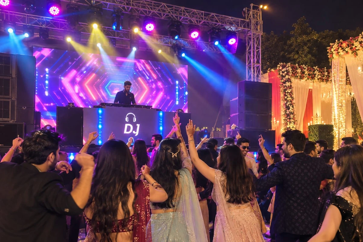 Live Music Band and Entertainment Stage Delhi NCR