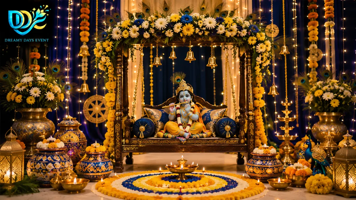 Janmashtami Decoration & Catering in Gurgaon 2026: Ideas for Homes, Societies & Offices